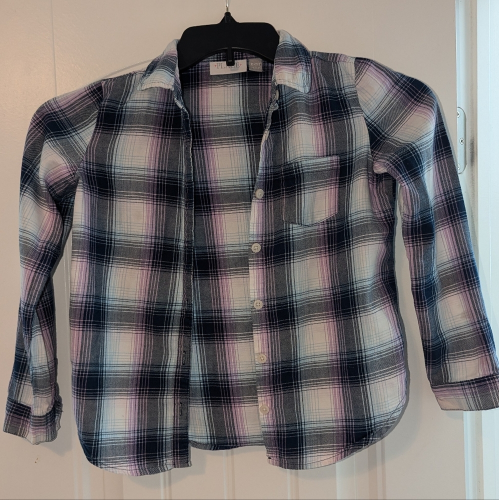 Children's Place Plaid Button Down Shirt